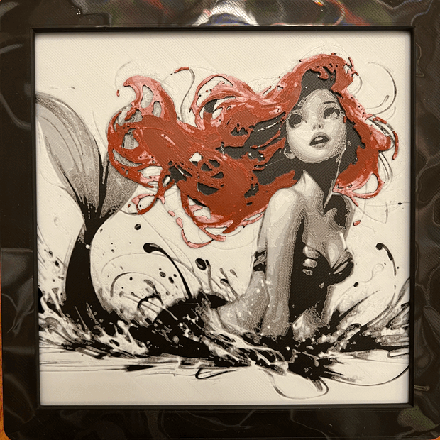 Kids Ariel Hueforge / 2d poster