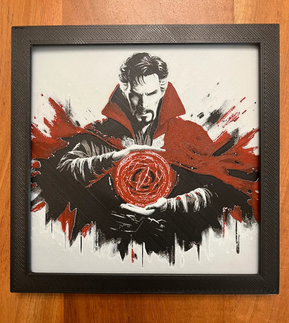 Marvel Dr. Strange Hueforge / 2d poster