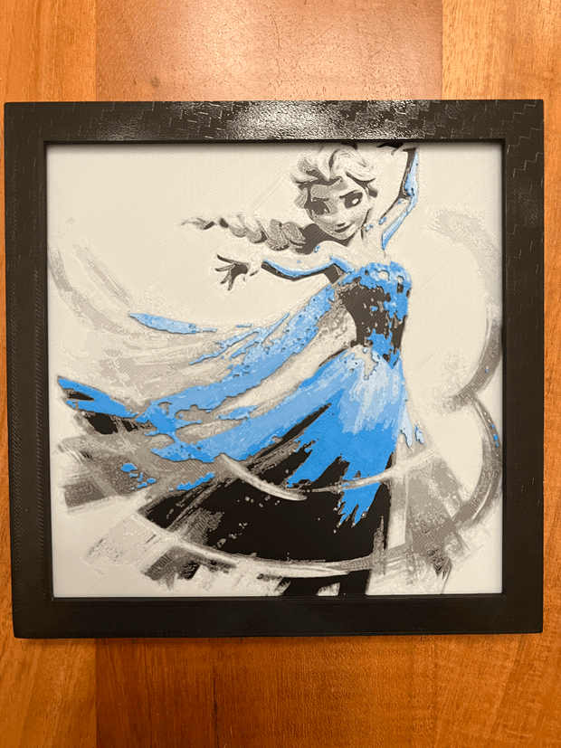 Kids Elsa Hueforge / 2d poster