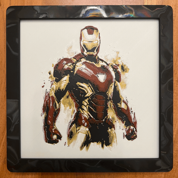 Marvel Ironman Hueforge / 2d poster