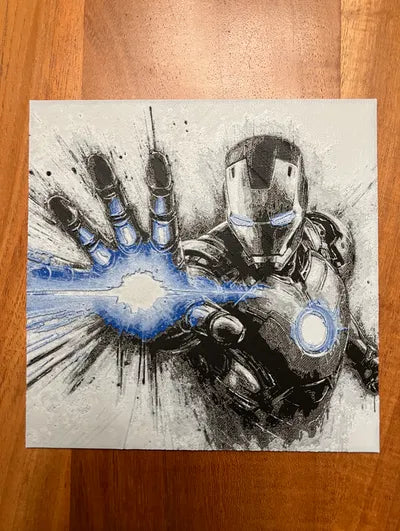 Marvel Iron Man Hueforge / 2d poster