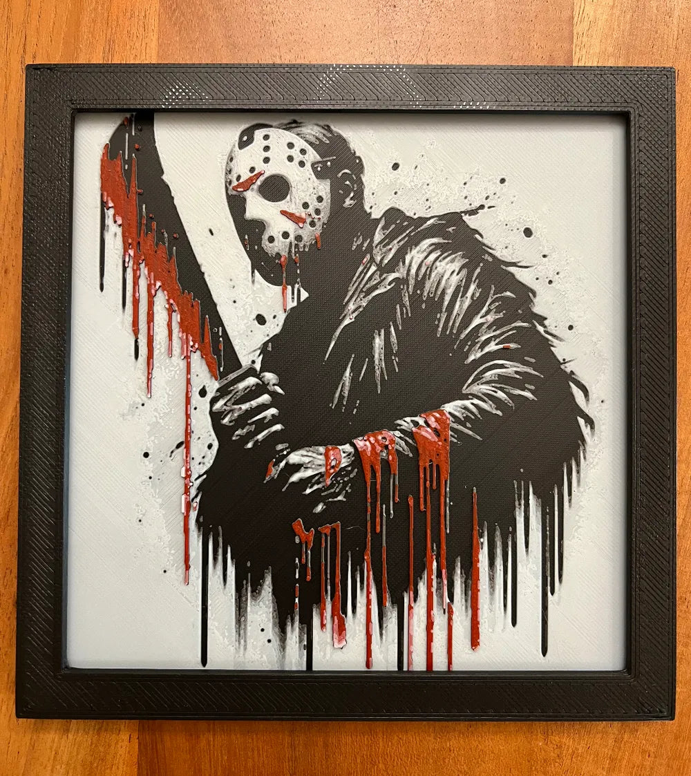 Horror Jason Hueforge / 2d poster
