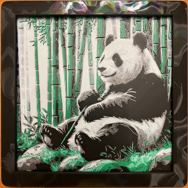 Animal Panda Hueforge / 2d poster