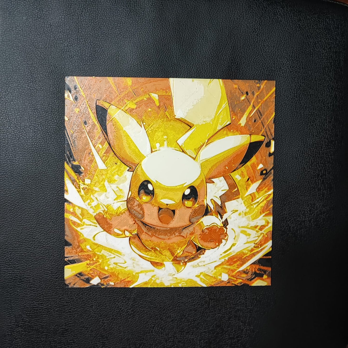 Pokemon Pikachu Hueforge / 2d poster