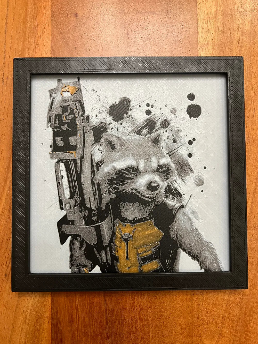 Marvel Rocket Hueforge / 2d poster