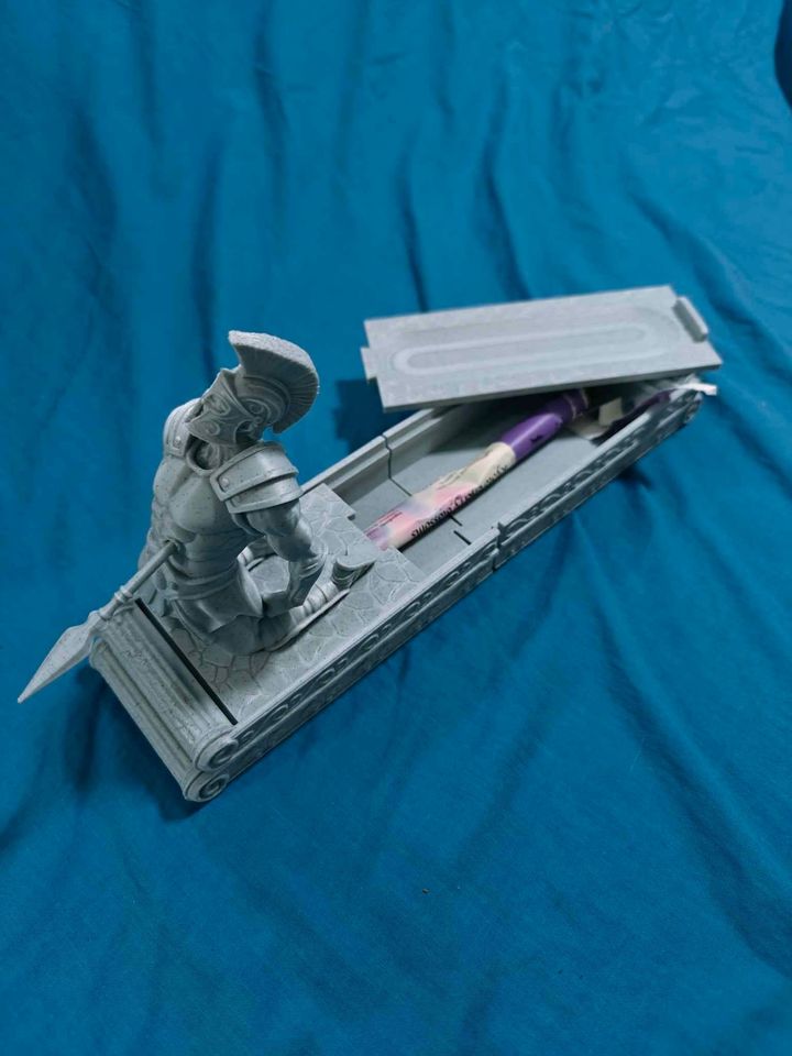 Incense burner holder Roman warrior