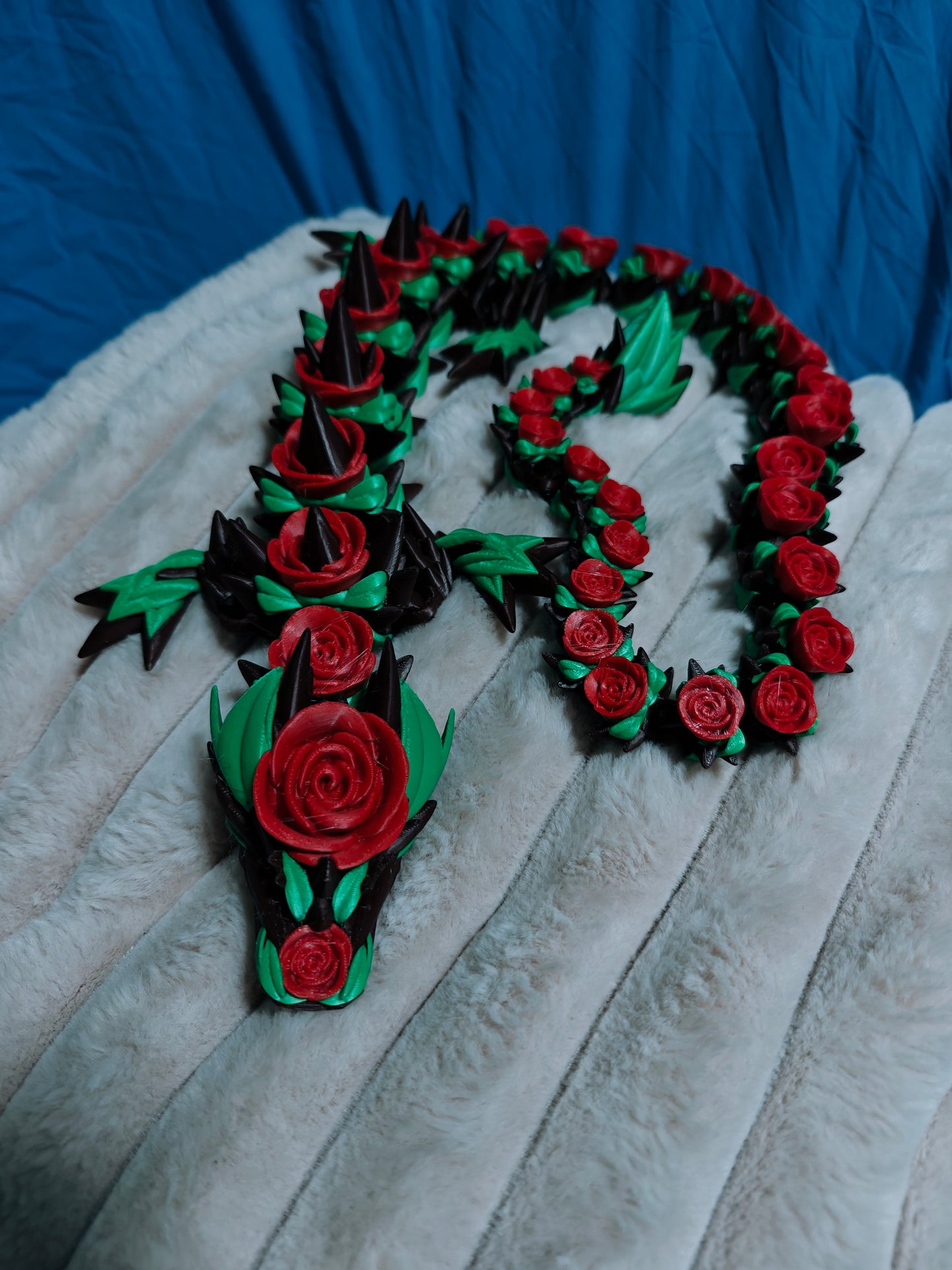 Rose Dragon Articulated 3 COLOURS