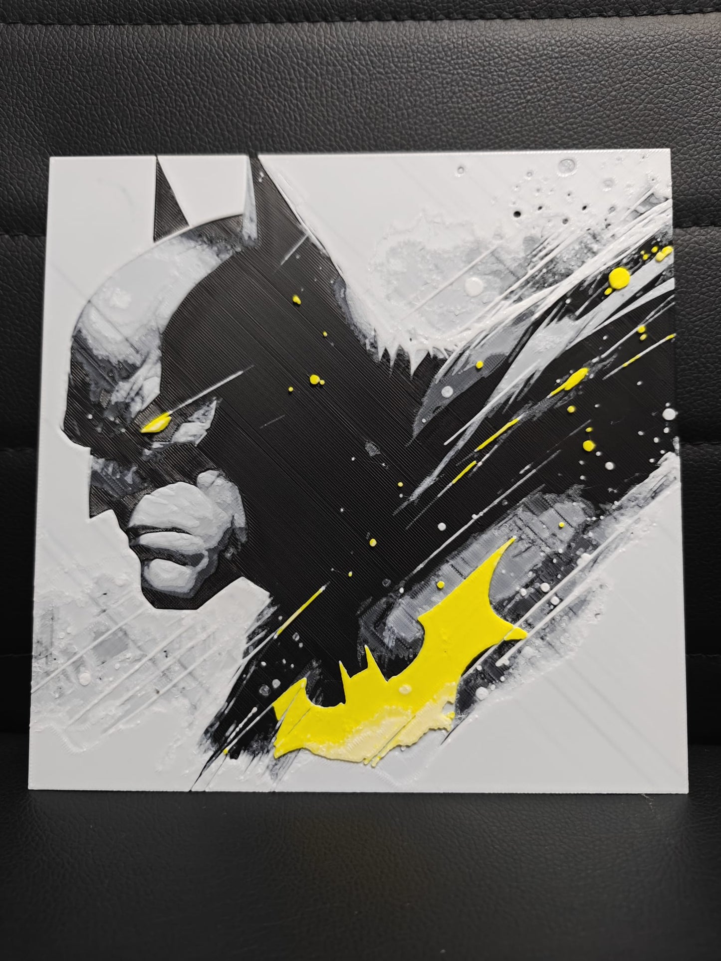 DC Batman Hueforge / 2d poster