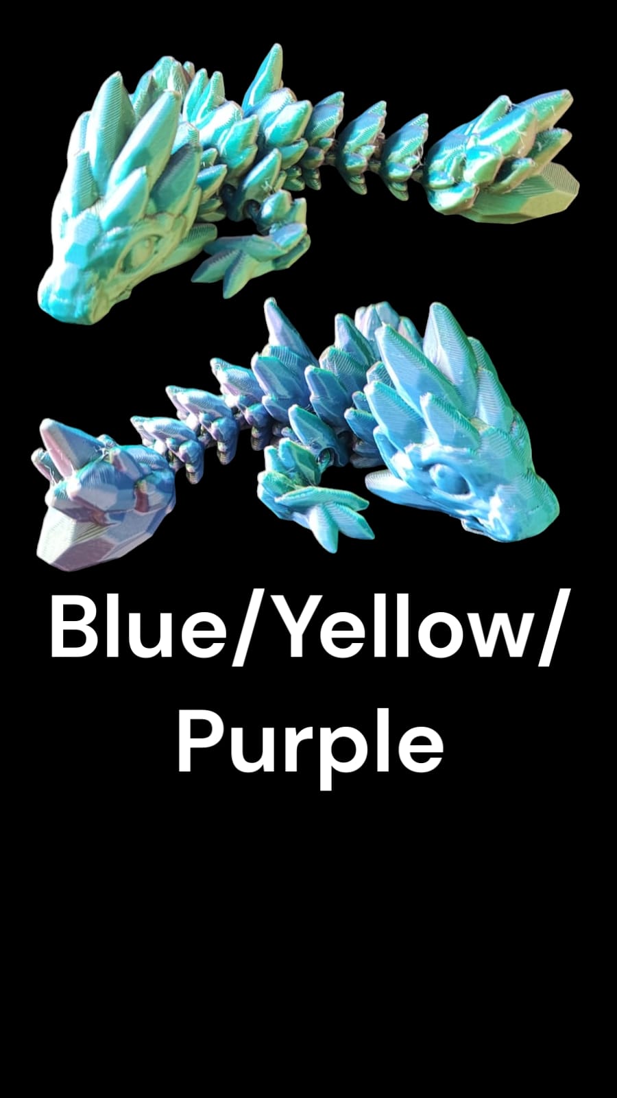 Dragon articulated keychain