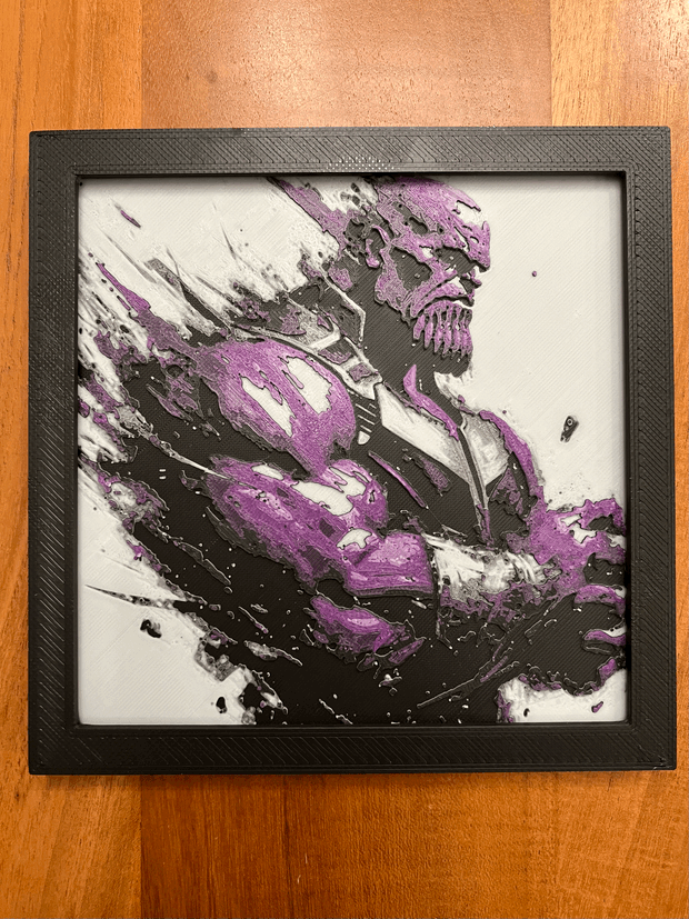 Marvel Thanos Hueforge / 2d poster