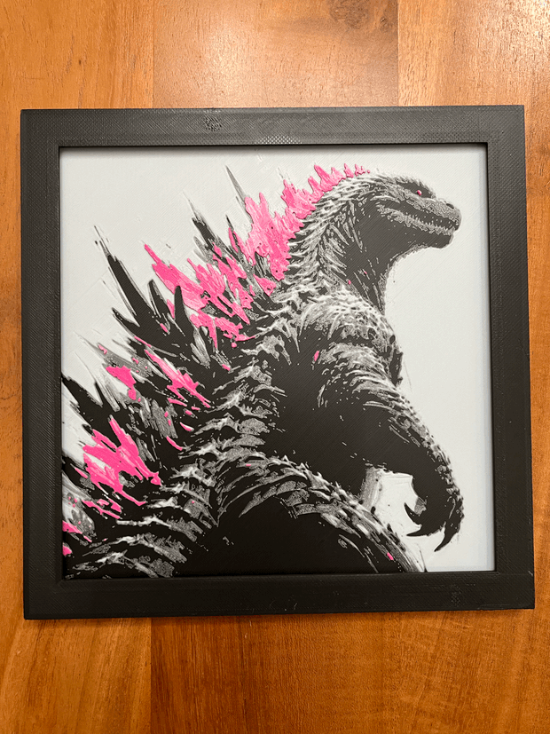 Godzilla New Empire Hueforge / 2d poster